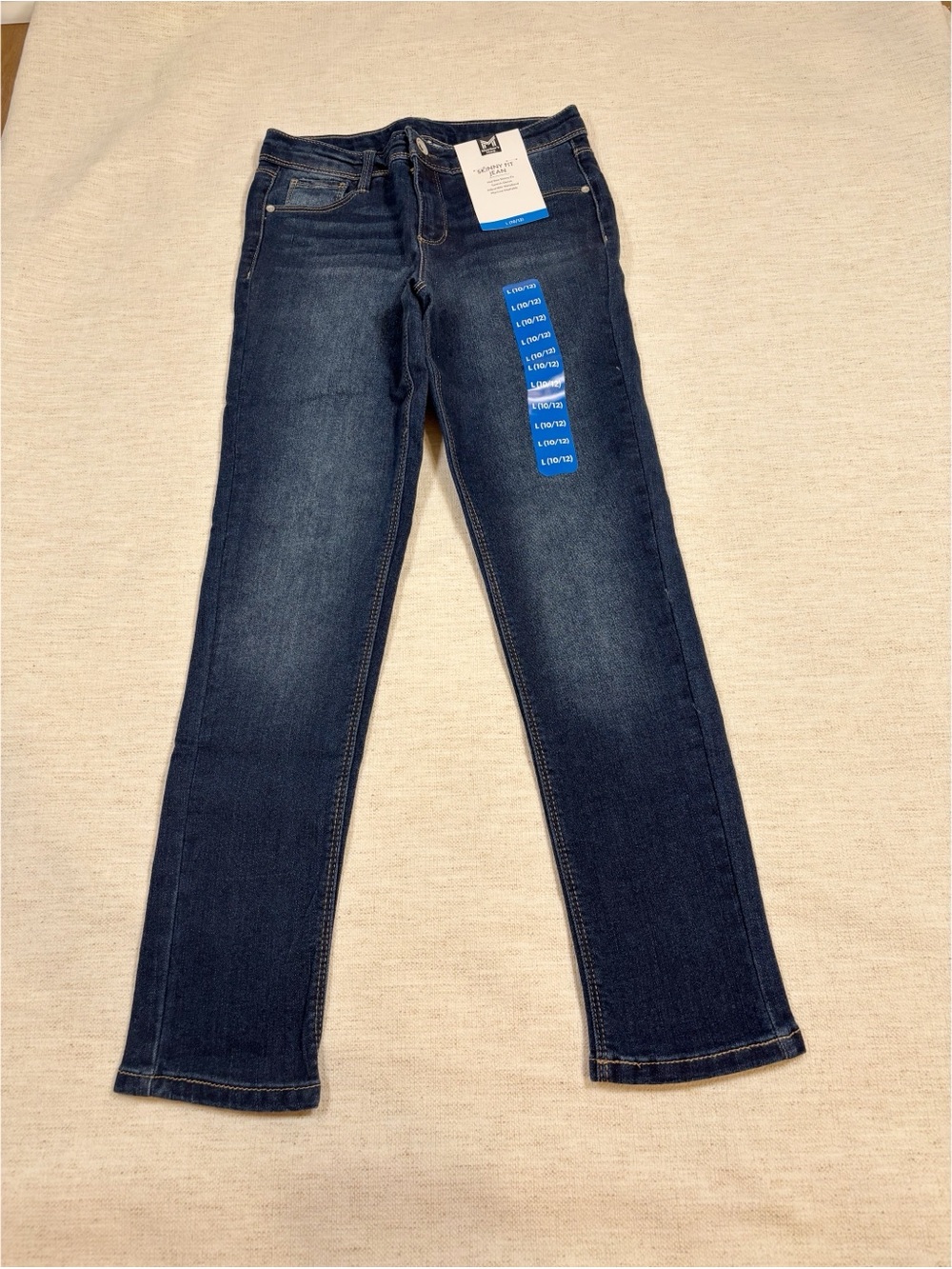 Member's‎ Mark Slim fit skinny mid rise Jeans adjustable waist